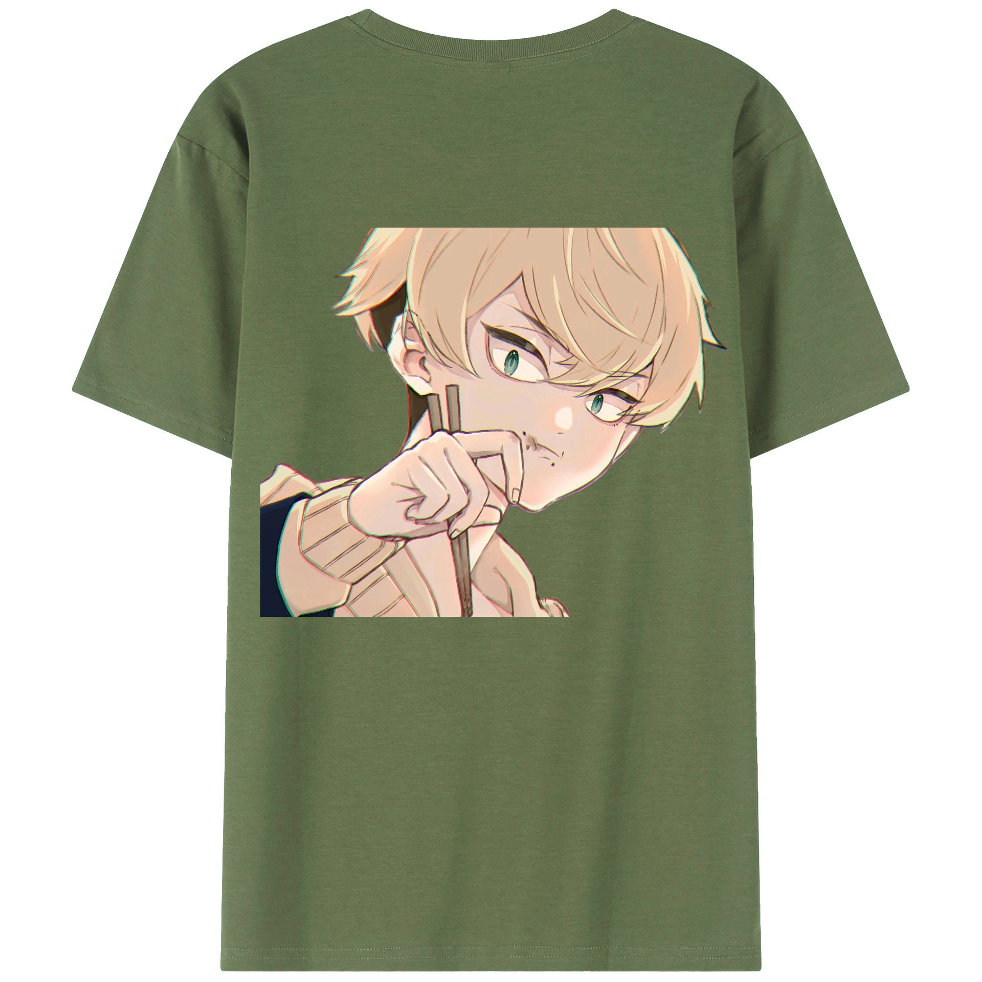 （画像用） 東京リベンジャーズ Tokyo Revengers 綿100％ メンズ半袖Tシャツ（バックプリント） 通気性